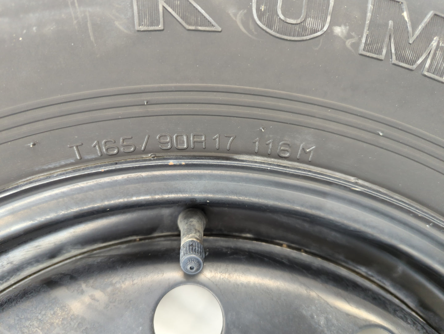 2011-2020 Kia Sorento Spare Donut Tire Wheel Rim Oem - Oemusedautoparts1.com
