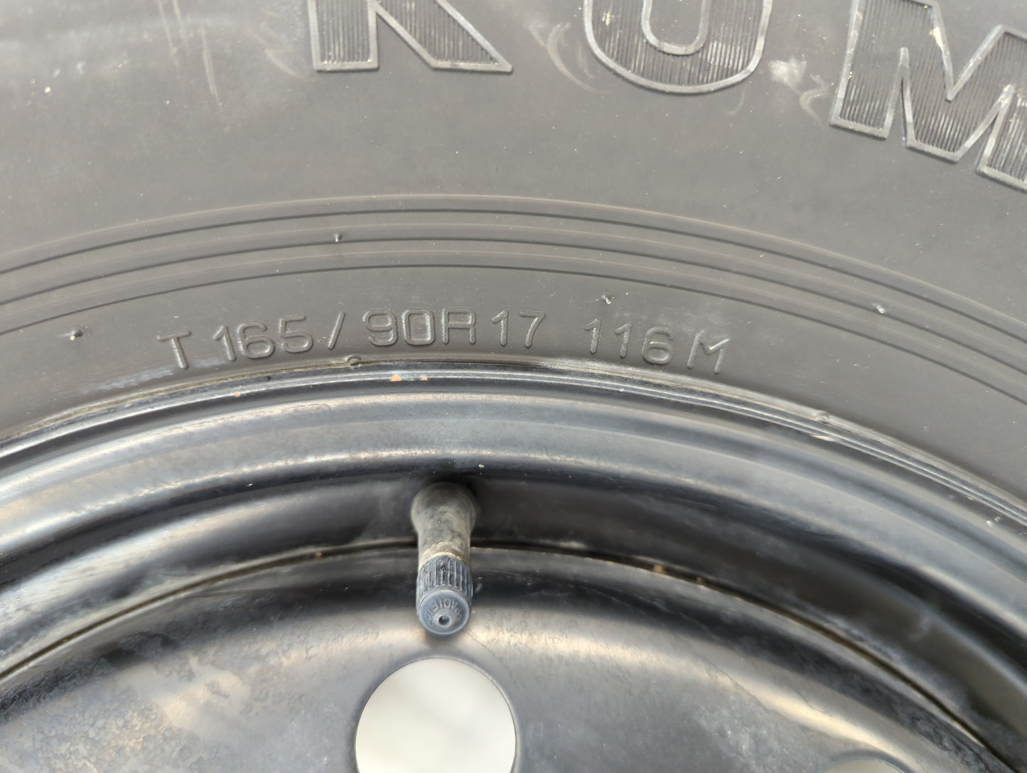 2011-2020 Kia Sorento Spare Donut Tire Wheel Rim Oem - Oemusedautoparts1.com