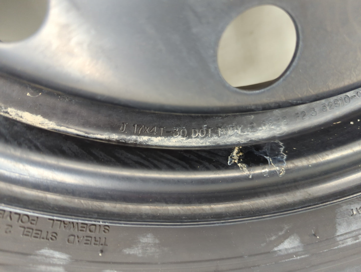 2011-2020 Kia Sorento Spare Donut Tire Wheel Rim Oem - Oemusedautoparts1.com