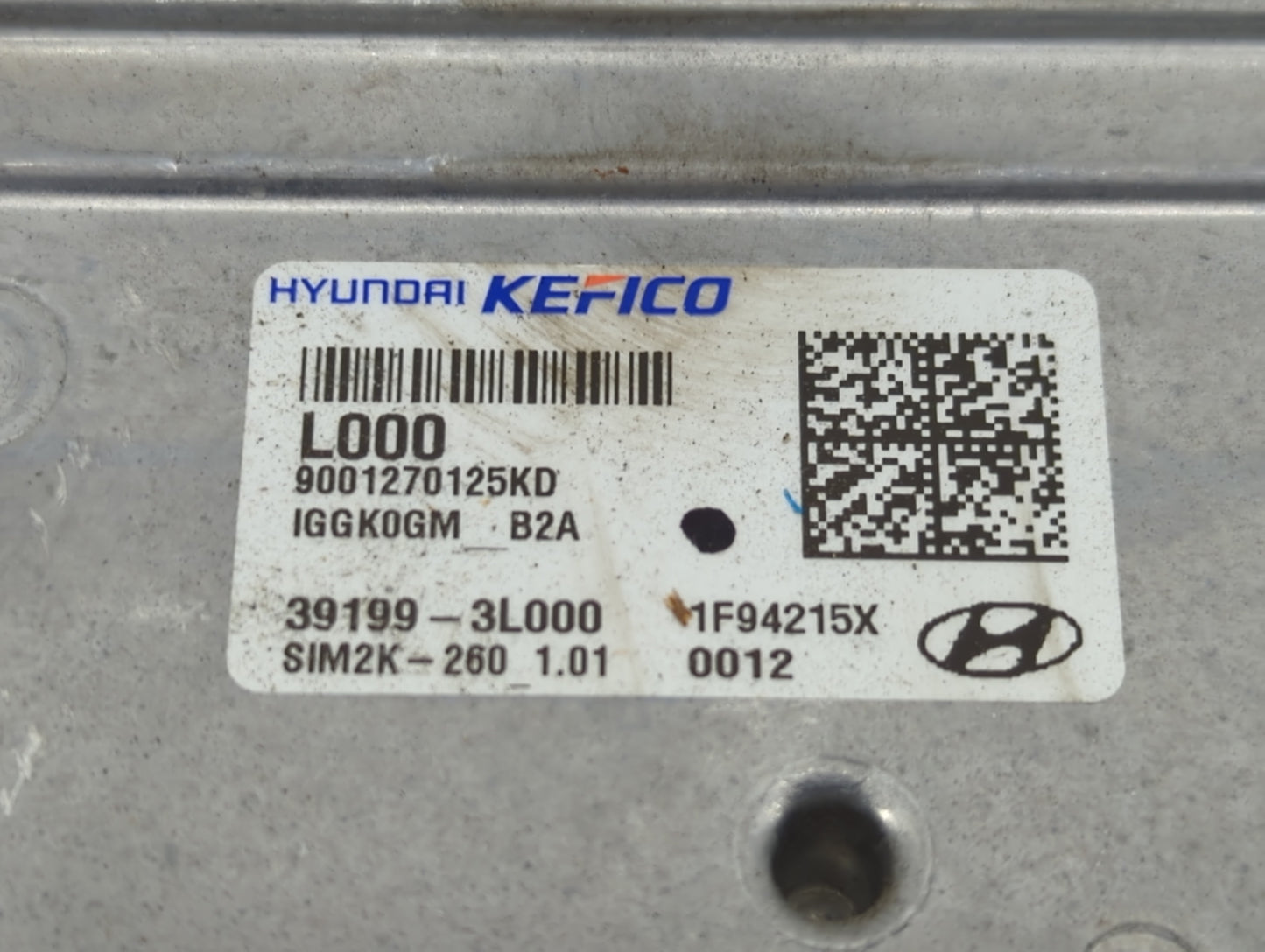 2019-2020 Kia Sorento PCM Engine Control Computer ECU ECM PCU OEM P/N:39199-3L000 Fits Fits 2019 2020 OEM Used Auto Parts - 