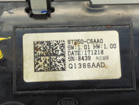 2019 Kia Sorento Climate Control Module Temperature AC/Heater Replacement P/N:97250-C6AA0 Fits OEM Used Auto Parts - Oemused