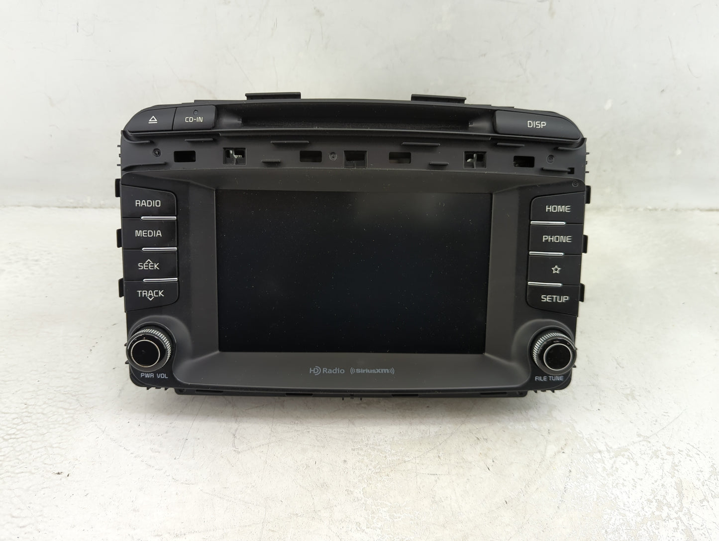 2019-2020 Kia Sorento Radio AM FM Cd Player Receiver Replacement P/N:96160-C6600WK Fits Fits 2019 2020 OEM Used Auto Parts -