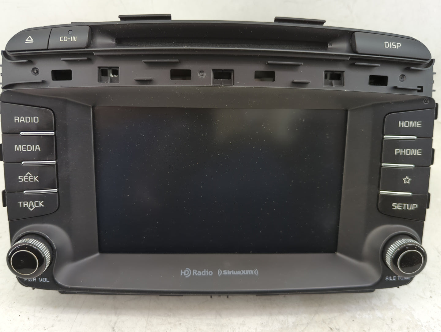 2019-2020 Kia Sorento Radio AM FM Cd Player Receiver Replacement P/N:96160-C6600WK Fits Fits 2019 2020 OEM Used Auto Parts -