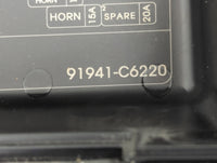 2019-2020 Kia Sorento Fusebox Fuse Box Panel Relay Module P/N:91941-C6220 Fits Fits 2019 2020 OEM Used Auto Parts - Oemuseda