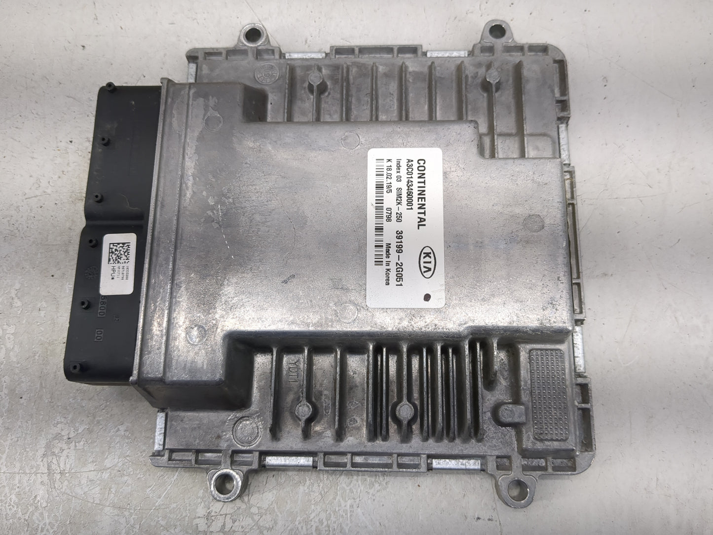 2019-2020 Kia Sorento PCM Engine Control Computer ECU ECM PCU OEM P/N:39199-2G051 Fits Fits 2019 2020 OEM Used Auto Parts - 