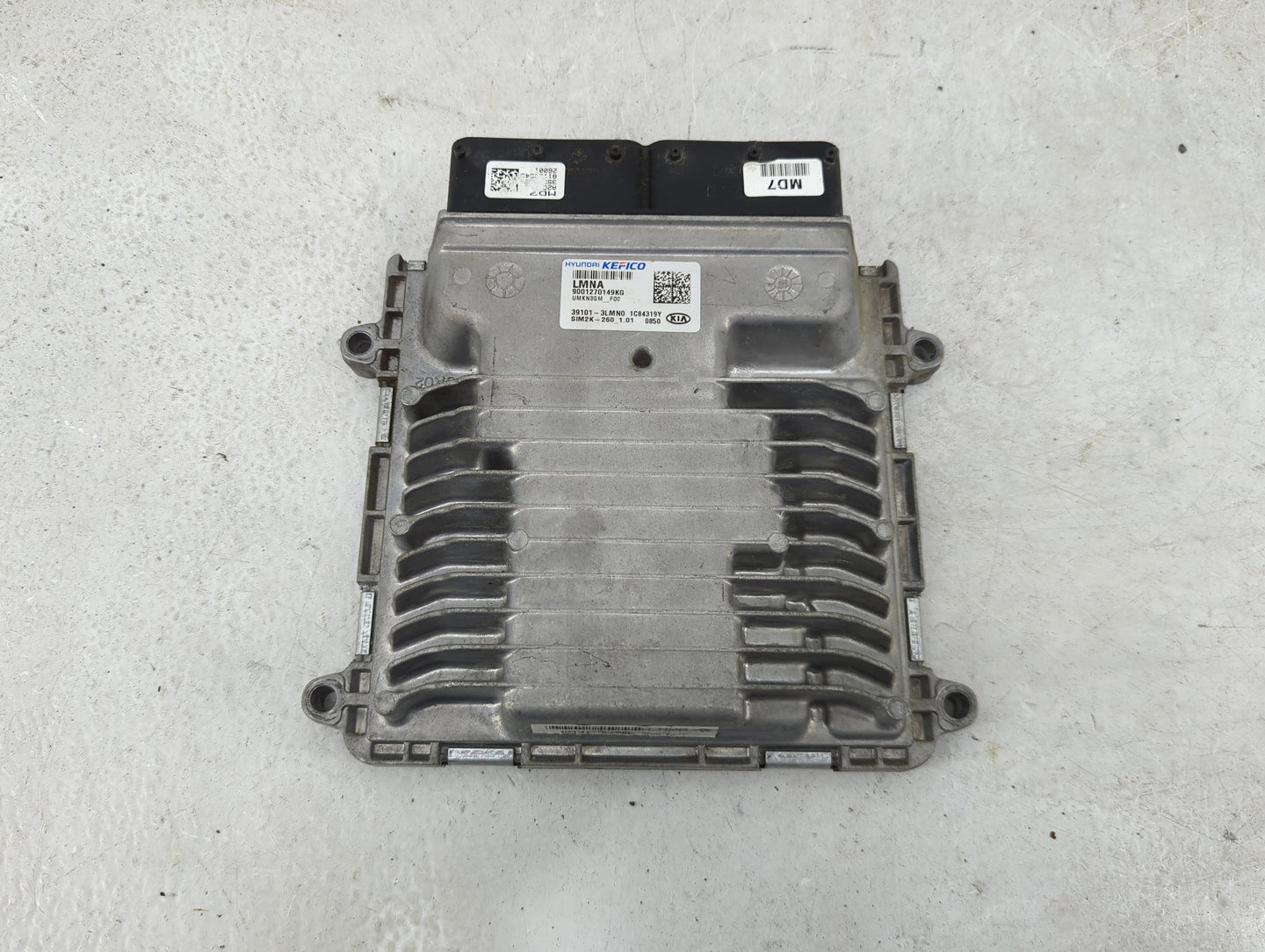 2019-2020 Kia Sorento PCM Engine Control Computer ECU ECM PCU OEM P/N:39101-3LMN0 SIM2K-260 Fits Fits 2019 2020 OEM Used Aut