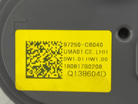 2019 Kia Sorento Climate Control Module Temperature AC/Heater Replacement P/N:97250-C6040 Fits OEM Used Auto Parts - Oemused