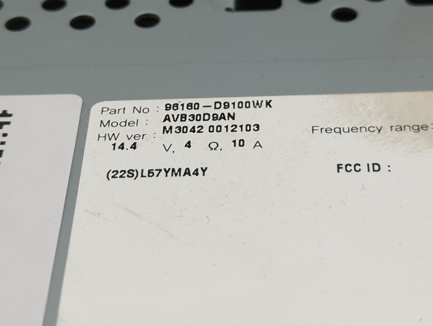 2019 Kia Sorento Information Display Screen 1463630 - Oemusedautoparts1.com