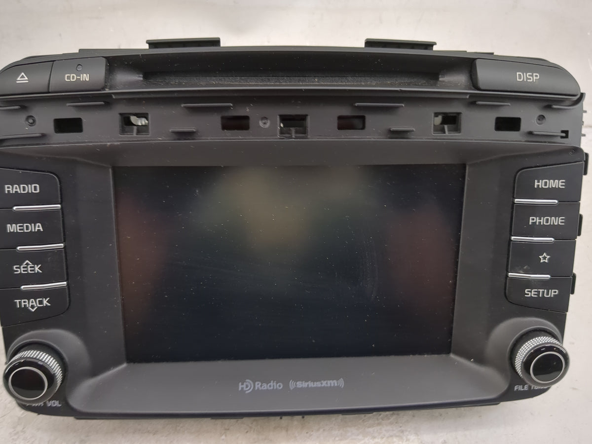 2019-2020 Kia Sorento Radio AM FM Cd Player Receiver Replacement P/N:96160-C6600WK AC141C6AN, TQ8-AC141C6AN Fits Fits 2019 2
