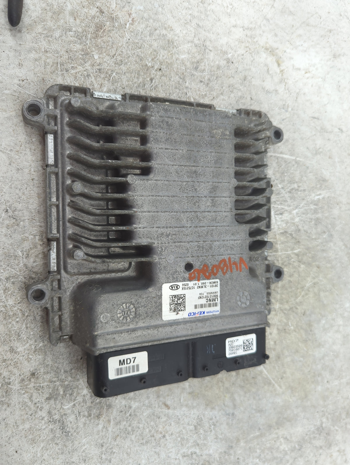 2019-2020 Kia Sorento PCM Engine Control Computer ECU ECM PCU OEM P/N:39101-3LMNC 9001270212KF, SIM2K-260 Fits Fits 2019 202