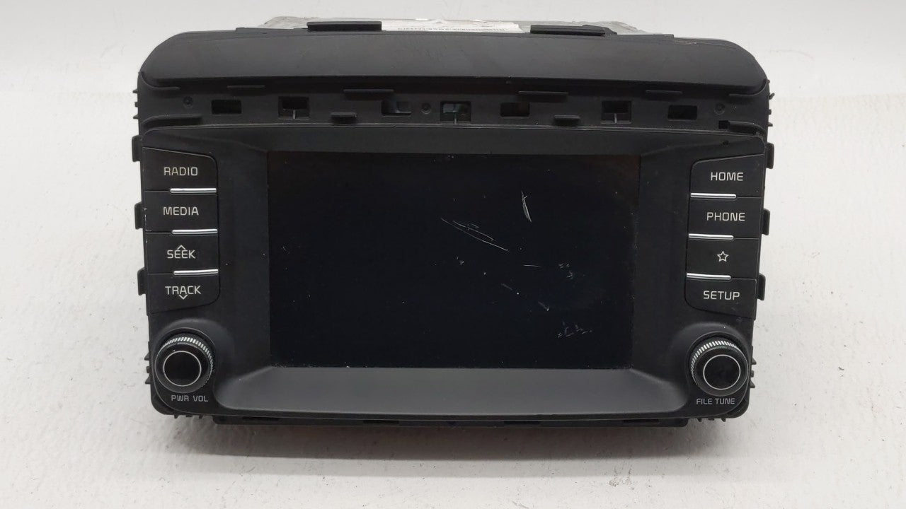 2019-2020 Kia Sorento Radio AM FM Cd Player Receiver Replacement P/N:96160C6NB0WK 96160-C6NB0WK Fits Fits 2019 2020 OEM Used