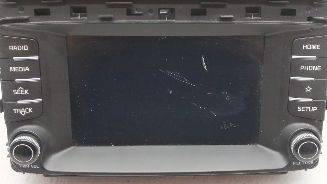 2019-2020 Kia Sorento Radio AM FM Cd Player Receiver Replacement P/N:96160C6NB0WK 96160-C6NB0WK Fits Fits 2019 2020 OEM Used