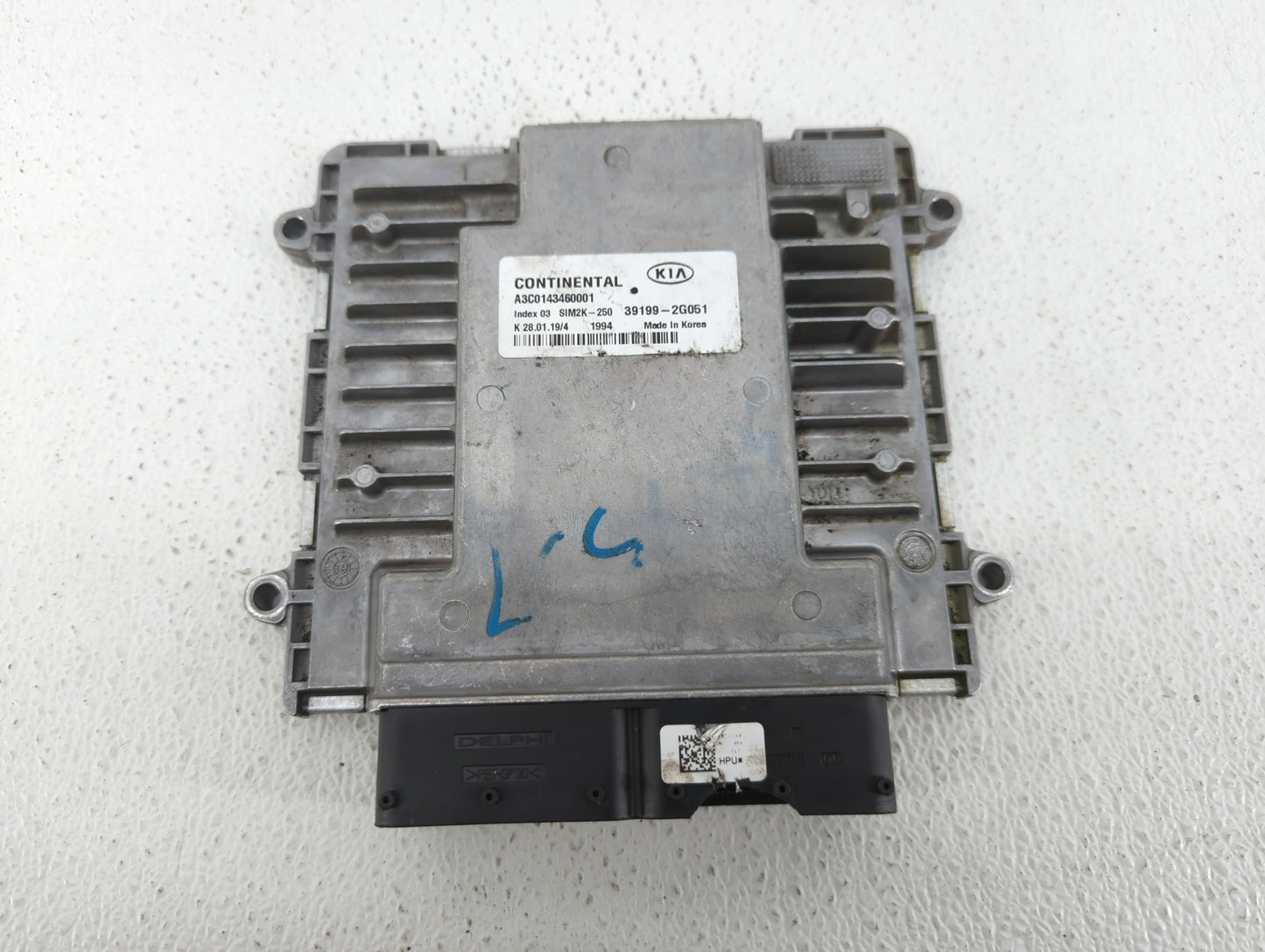 2019-2020 Kia Sorento PCM Engine Control Computer ECU ECM PCU OEM P/N:39199-2G051 Fits Fits 2019 2020 OEM Used Auto Parts - 