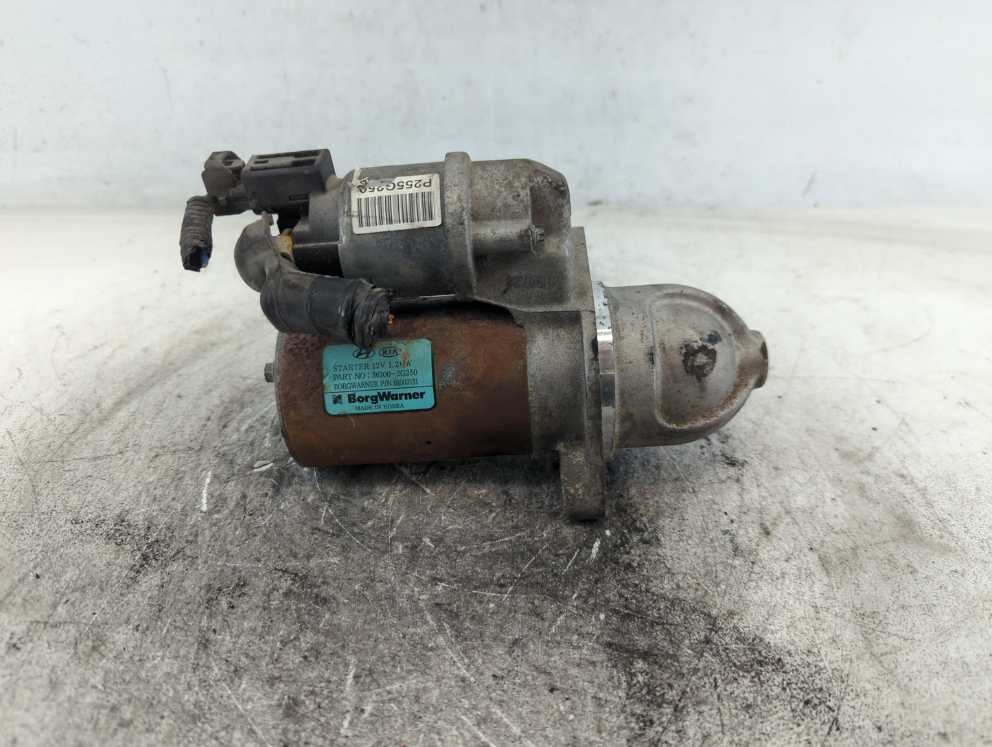 2016-2020 Kia Sorento Car Starter Motor Solenoid OEM P/N:36100-2G250 Fits Fits 2015 2016 2017 2018 2019 2020 OEM Used Auto P