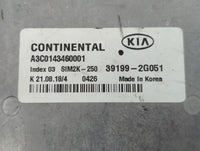 2019-2020 Kia Sorento PCM Engine Control Computer ECU ECM PCU OEM P/N:A3C0143460001 39199-2G051 Fits Fits 2019 2020 OEM Used