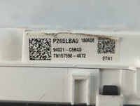 2019-2020 Kia Sorento Instrument Cluster Speedometer Gauges P/N:94021-C6BA0 Fits Fits 2019 2020 OEM Used Auto Parts - Oemuse