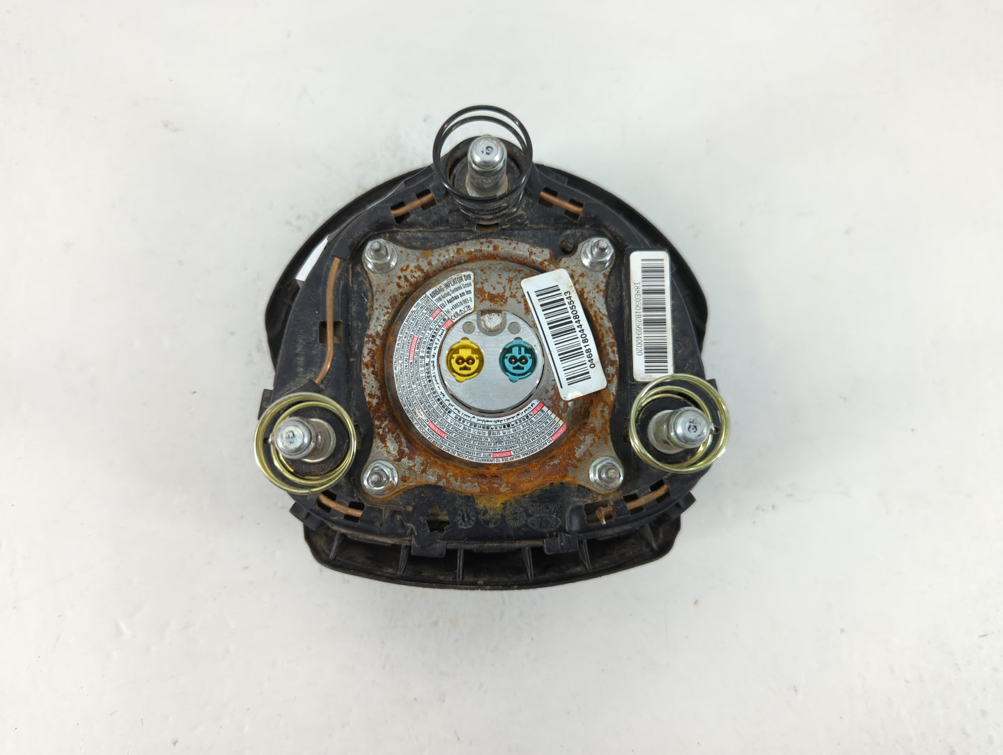2017-2019 Kia Soul Air Bag Driver Left Steering Wheel Mounted Fits Fits 2017 2018 2019 OEM Used Auto Parts - Oemusedautopart