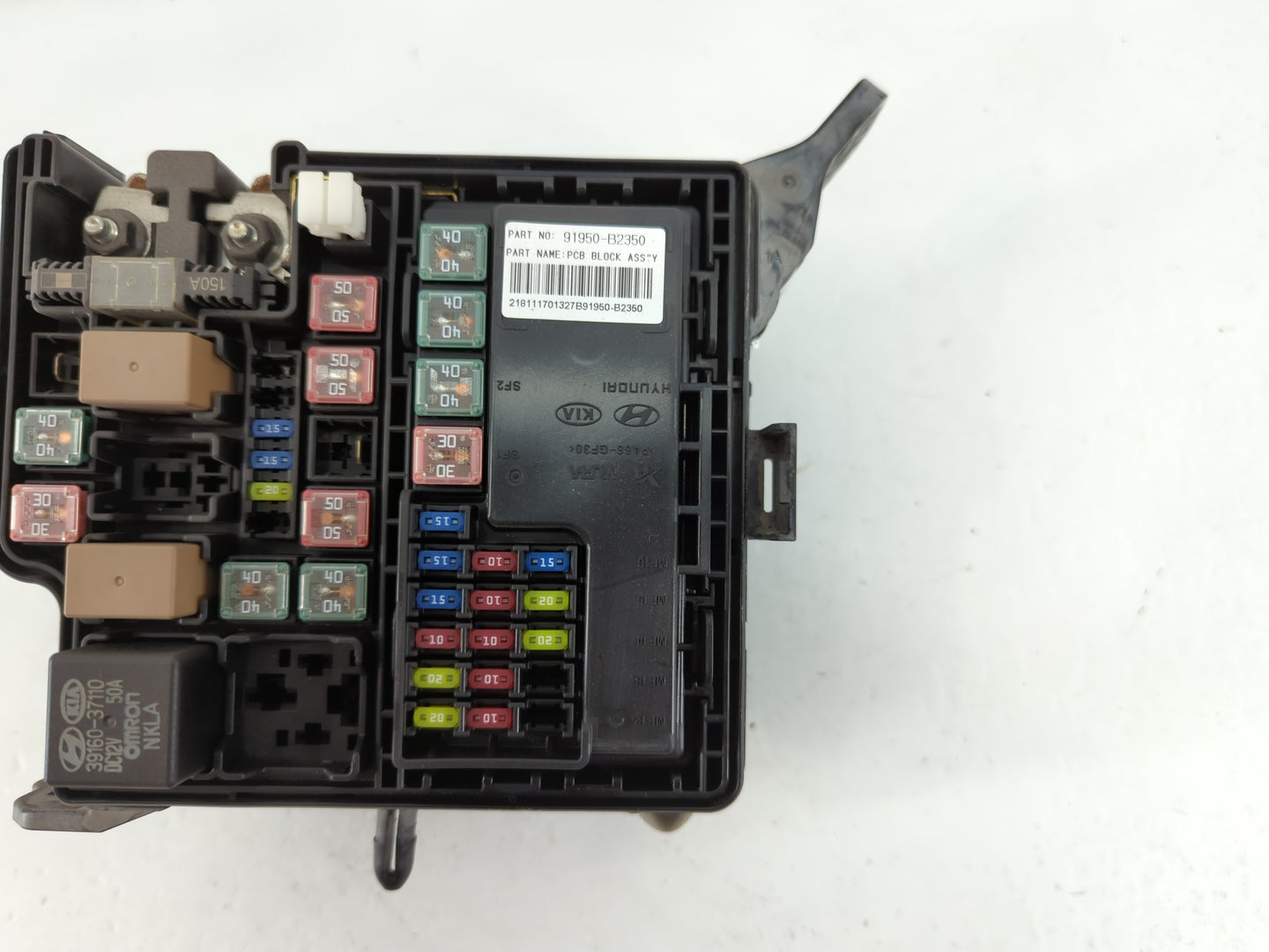 2017-2019 Kia Soul Fusebox Fuse Box Panel Relay Module P/N:91950-B2330 Fits Fits 2017 2018 2019 OEM Used Auto Parts - Oemuse