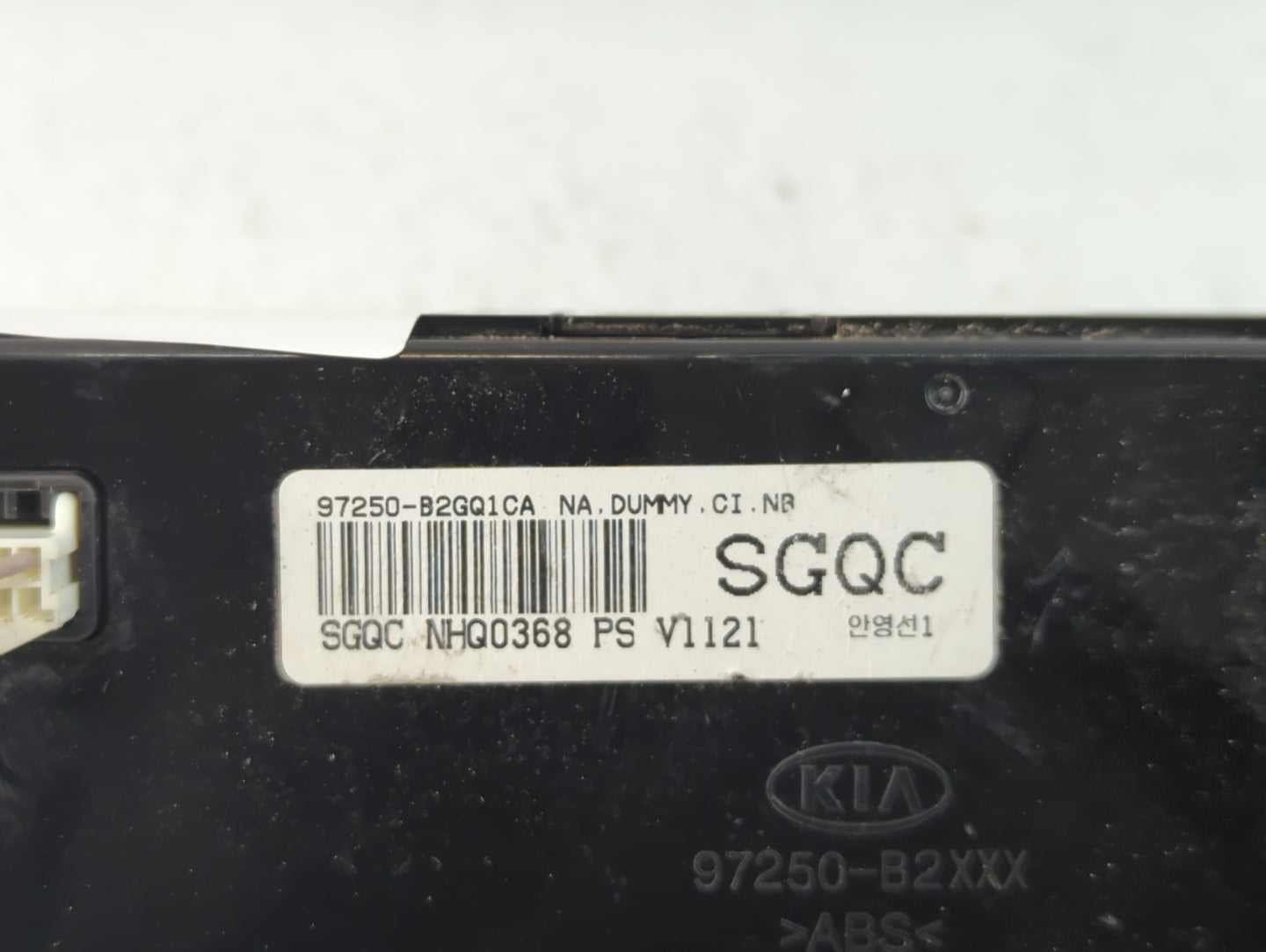 2017-2019 Kia Soul Climate Control Module Temperature AC/Heater Replacement P/N:97250-B2GQ1CA Fits Fits 2017 2018 2019 OEM U