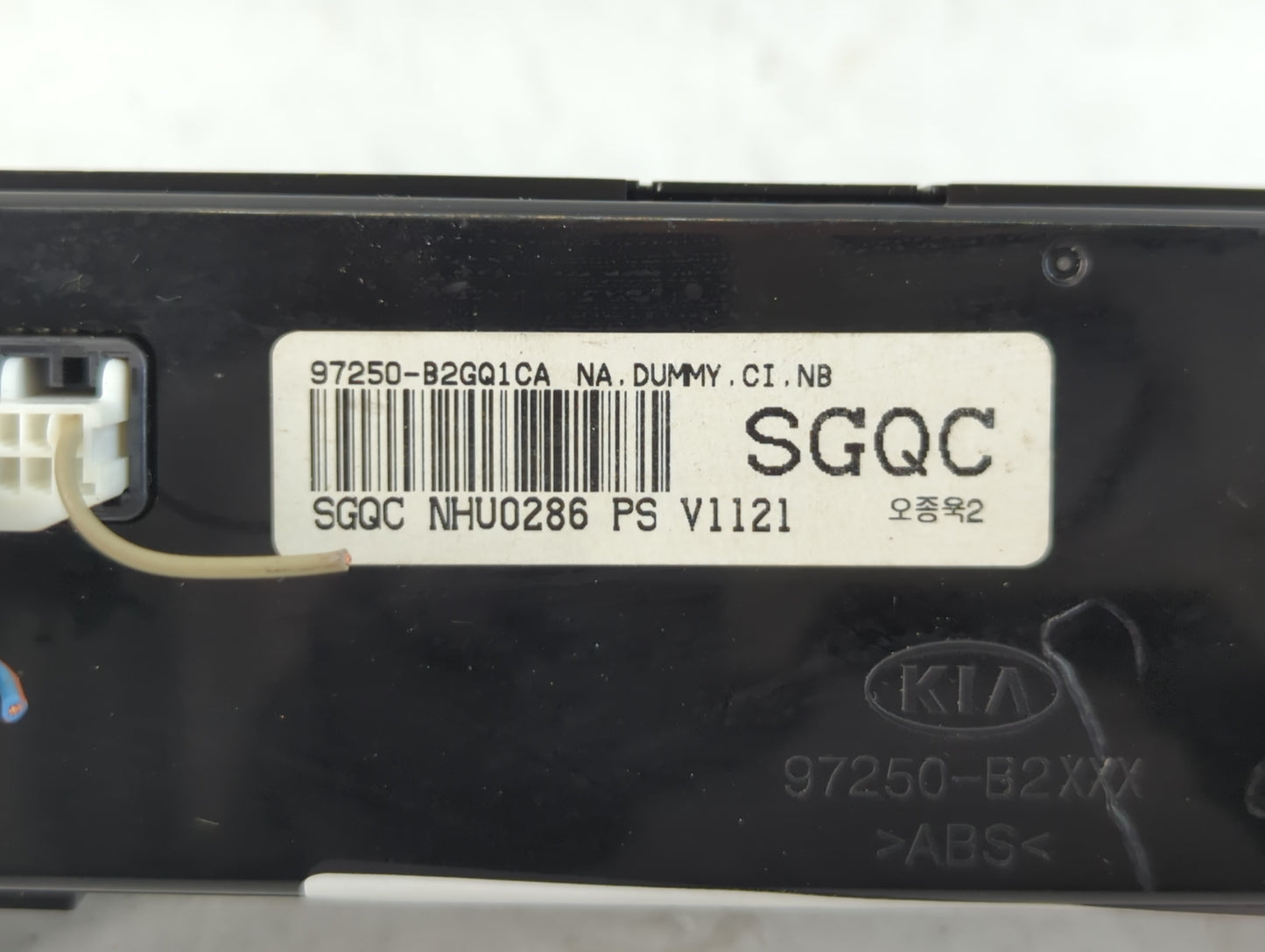 2017-2019 Kia Soul Climate Control Module Temperature AC/Heater Replacement P/N:97250-B2GQ1CA Fits Fits 2017 2018 2019 OEM U