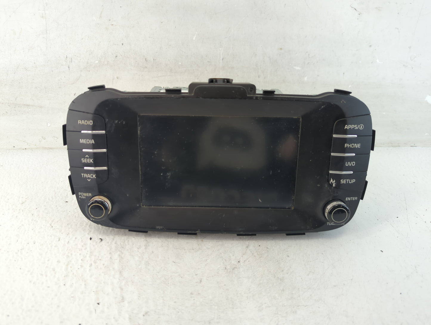 2017-2019 Kia Soul Radio AM FM Cd Player Receiver Replacement P/N:96160-B2310CA Fits Fits 2017 2018 2019 OEM Used Auto Parts