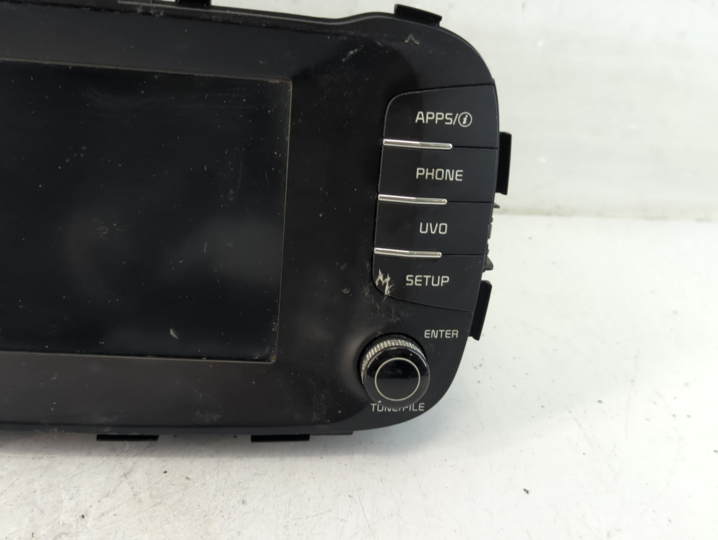 2017-2019 Kia Soul Radio AM FM Cd Player Receiver Replacement P/N:96160-B2310CA Fits Fits 2017 2018 2019 OEM Used Auto Parts