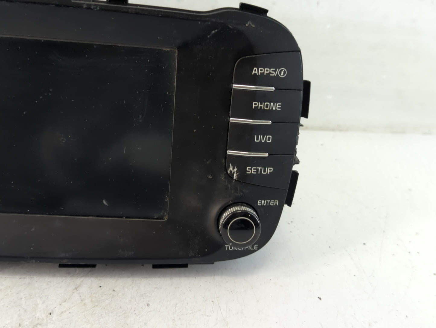 2017-2019 Kia Soul Radio AM FM Cd Player Receiver Replacement P/N:96160-B2310CA Fits Fits 2017 2018 2019 OEM Used Auto Parts