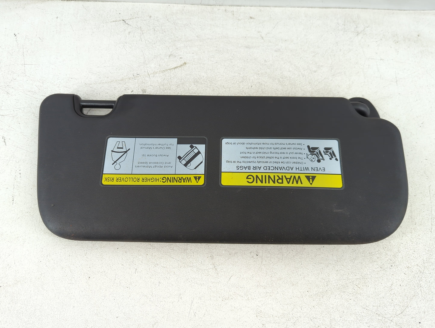 2014-2019 Kia Soul Sun Visor Shade Replacement Passenger Right Mirror Fits Fits 2014 2015 2016 2017 2018 2019 OEM Used Auto 