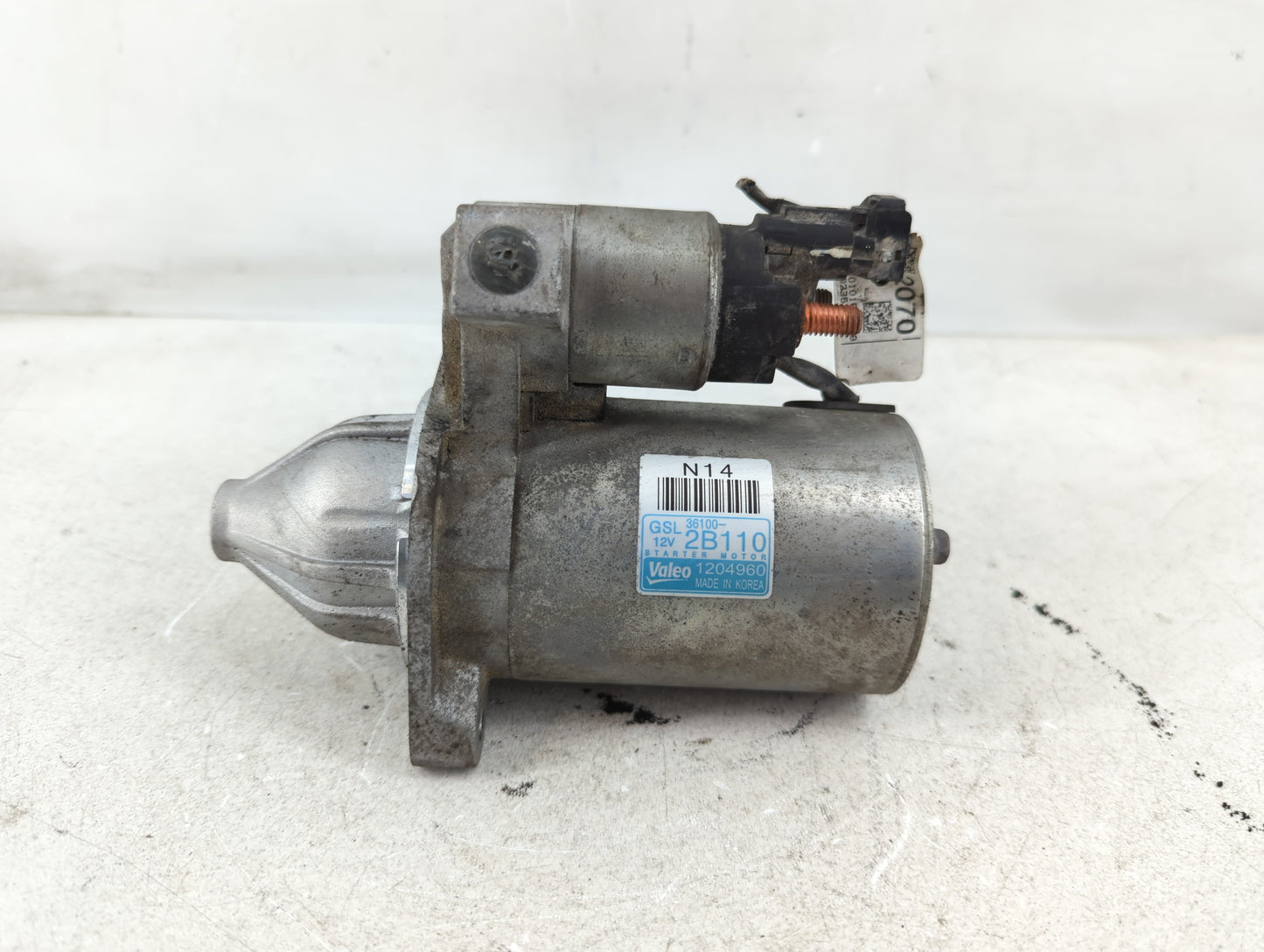 2014-2019 Kia Soul Car Starter Motor Solenoid OEM P/N:36100-2B110 Fits Fits 2014 2015 2016 2017 2018 2019 OEM Used Auto Part
