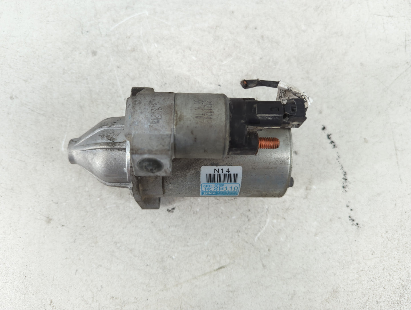 2014-2019 Kia Soul Car Starter Motor Solenoid OEM P/N:36100-2B110 Fits Fits 2014 2015 2016 2017 2018 2019 OEM Used Auto Part