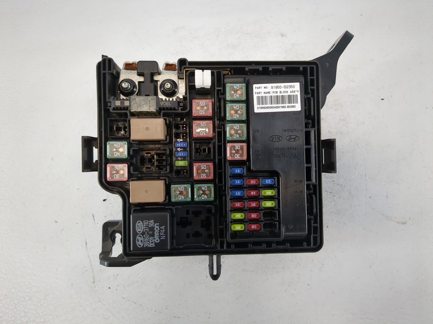 2017-2019 Kia Soul Fusebox Fuse Box Panel Relay Module P/N:91950-B2350 Fits Fits 2017 2018 2019 OEM Used Auto Parts - Oemuse
