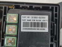 2017-2019 Kia Soul Fusebox Fuse Box Panel Relay Module P/N:91950-B2350 Fits Fits 2017 2018 2019 OEM Used Auto Parts - Oemuse