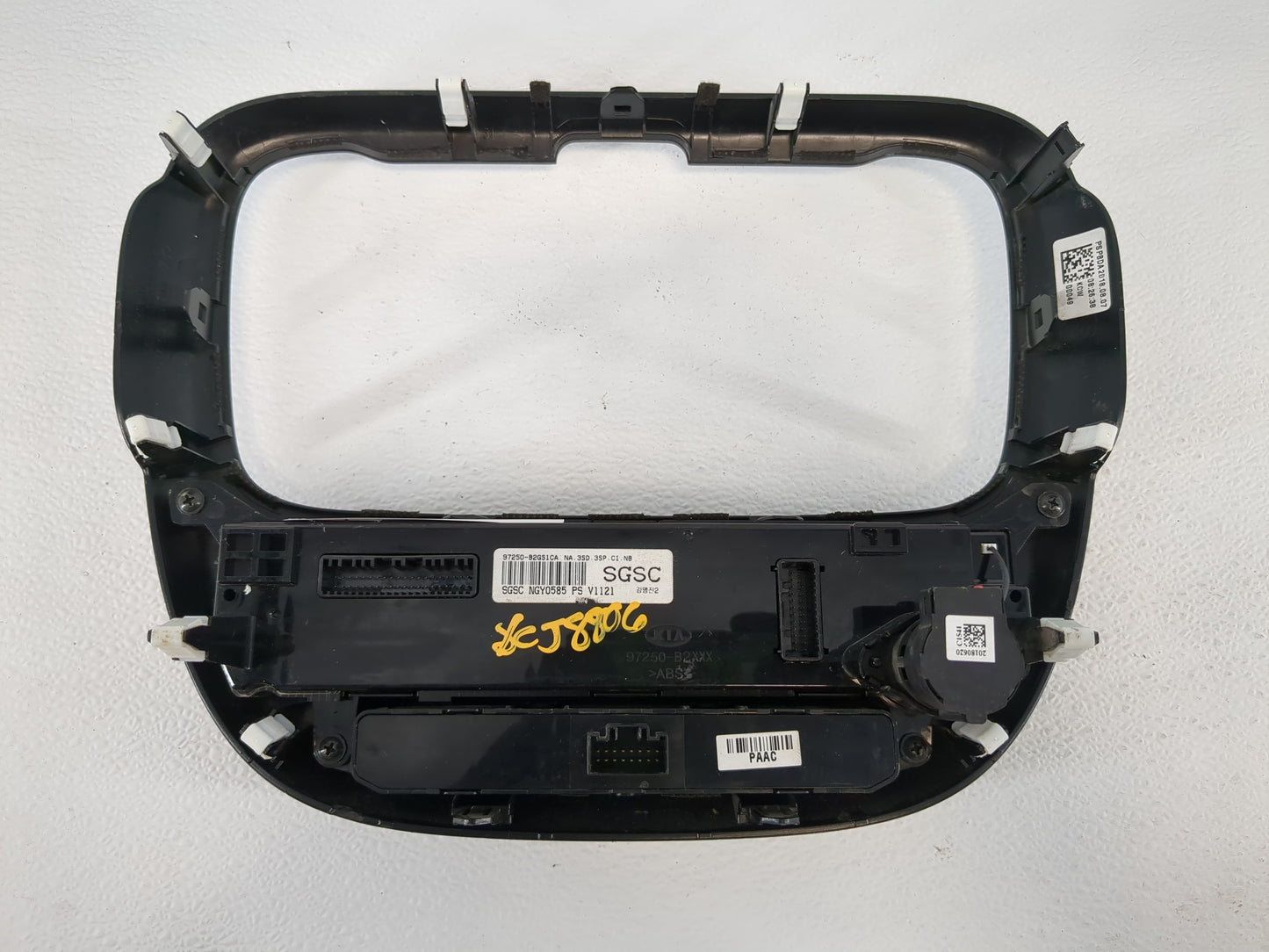 2017-2019 Kia Soul Climate Control Module Temperature AC/Heater Replacement P/N:97250-B2GS1CA Fits Fits 2017 2018 2019 OEM U