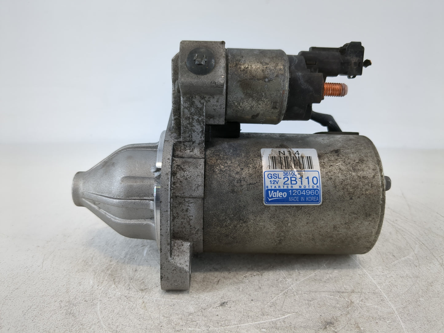 2014-2019 Kia Soul Car Starter Motor Solenoid OEM P/N:36100-2B110 Fits Fits 2014 2015 2016 2017 2018 2019 OEM Used Auto Part