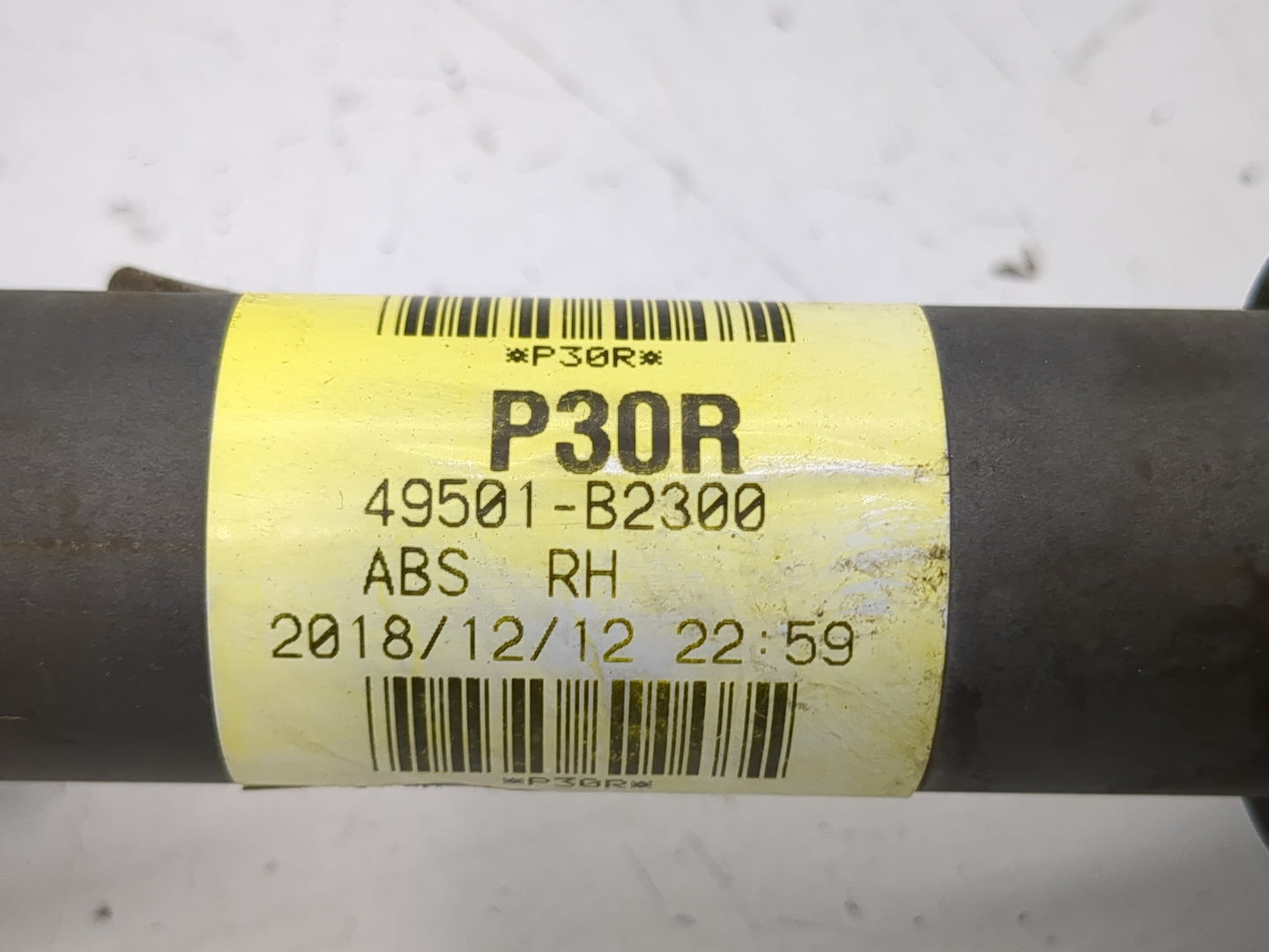 2014-2019 Kia Soul Axle Shaft Front Driver Cv C/v - Oemusedautoparts1.com