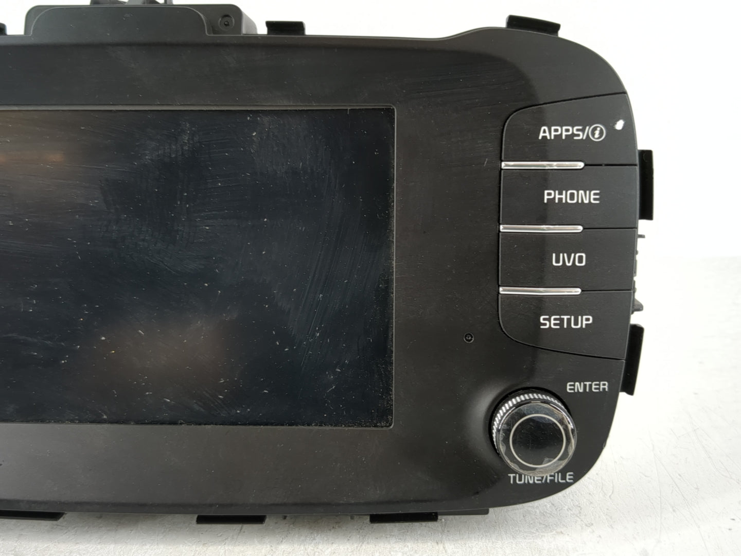 2017-2019 Kia Soul Radio AM FM Cd Player Receiver Replacement P/N:96160-B2310CA Fits Fits 2017 2018 2019 OEM Used Auto Parts