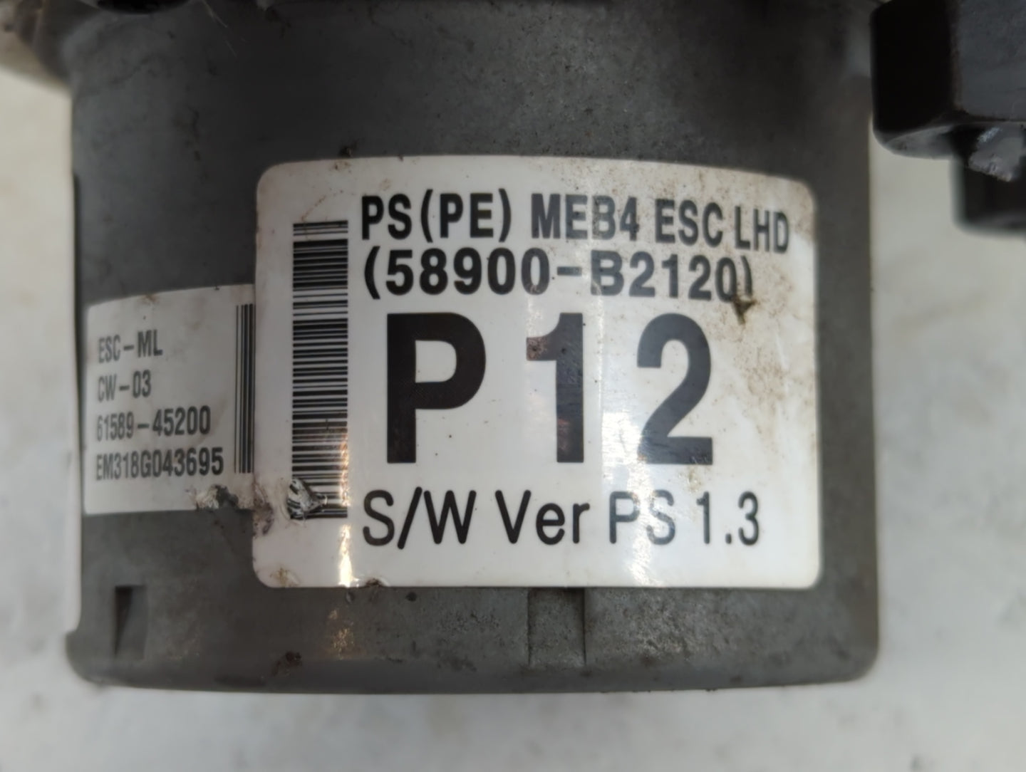 2017-2019 Kia Soul ABS Pump Control Module Replacement P/N:58900-B2120 Fits Fits 2017 2018 2019 OEM Used Auto Parts - Oemuse