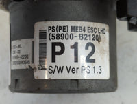 2017-2019 Kia Soul Anti-Lock Brake ABS Pump Module Actuator OEM P/N:58900-B2120 Fits Fits 2017 2018 2019 OEM Used Auto Parts