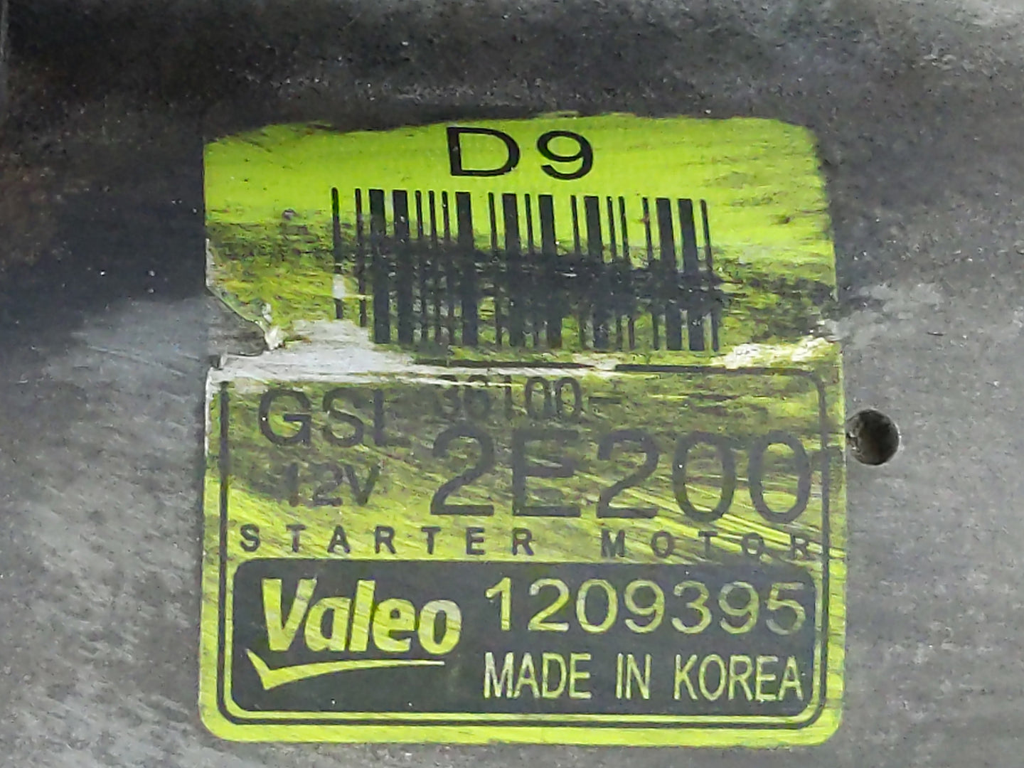 2016-2021 Kia Soul Car Starter Motor Solenoid OEM P/N:36100-2E200 Fits Fits 2013 2014 2016 2017 2018 2019 2020 2021 2022 OEM