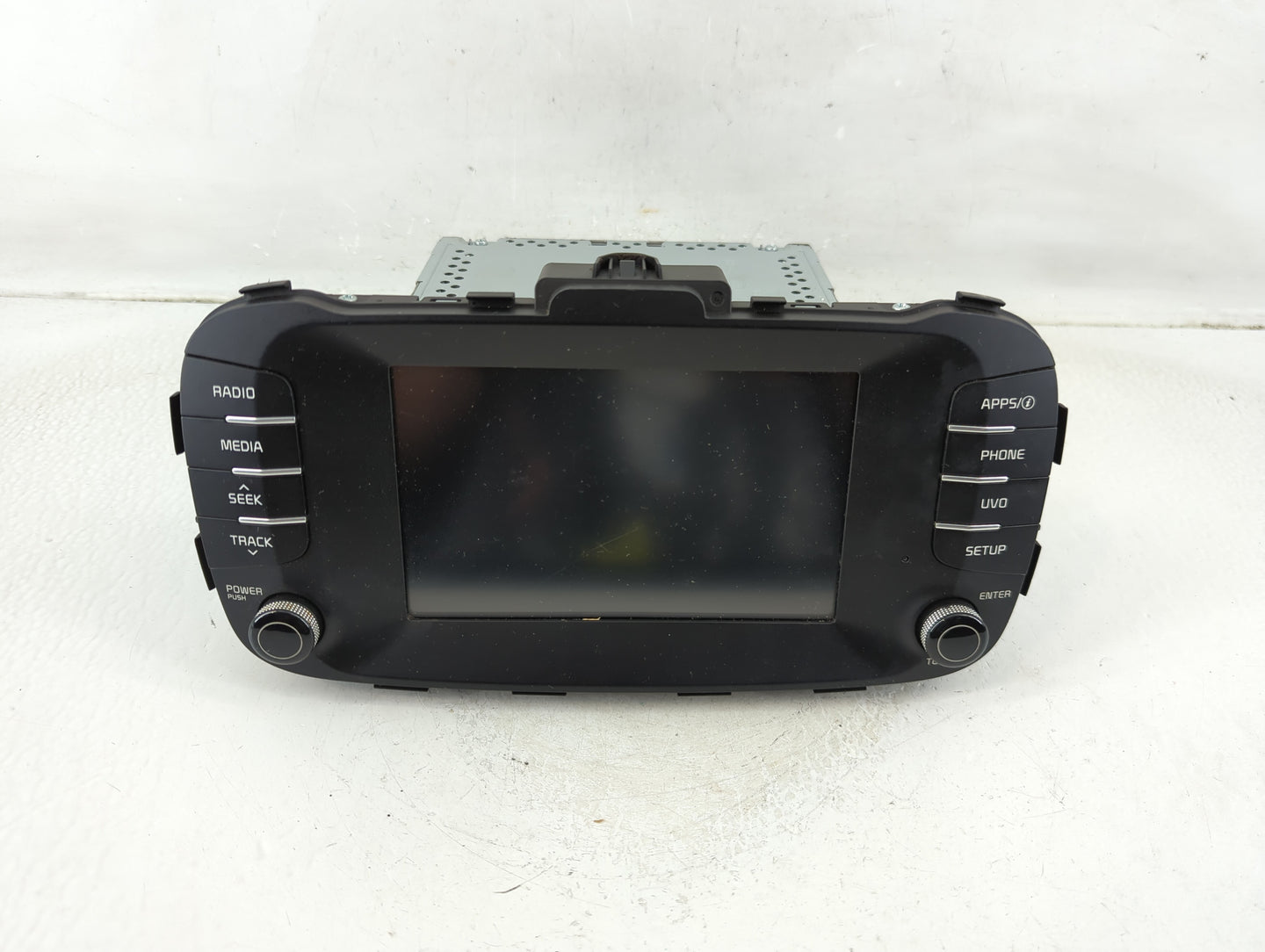 2017-2019 Kia Soul Radio AM FM Cd Player Receiver Replacement P/N:96160-B2310CA Fits Fits 2017 2018 2019 OEM Used Auto Parts
