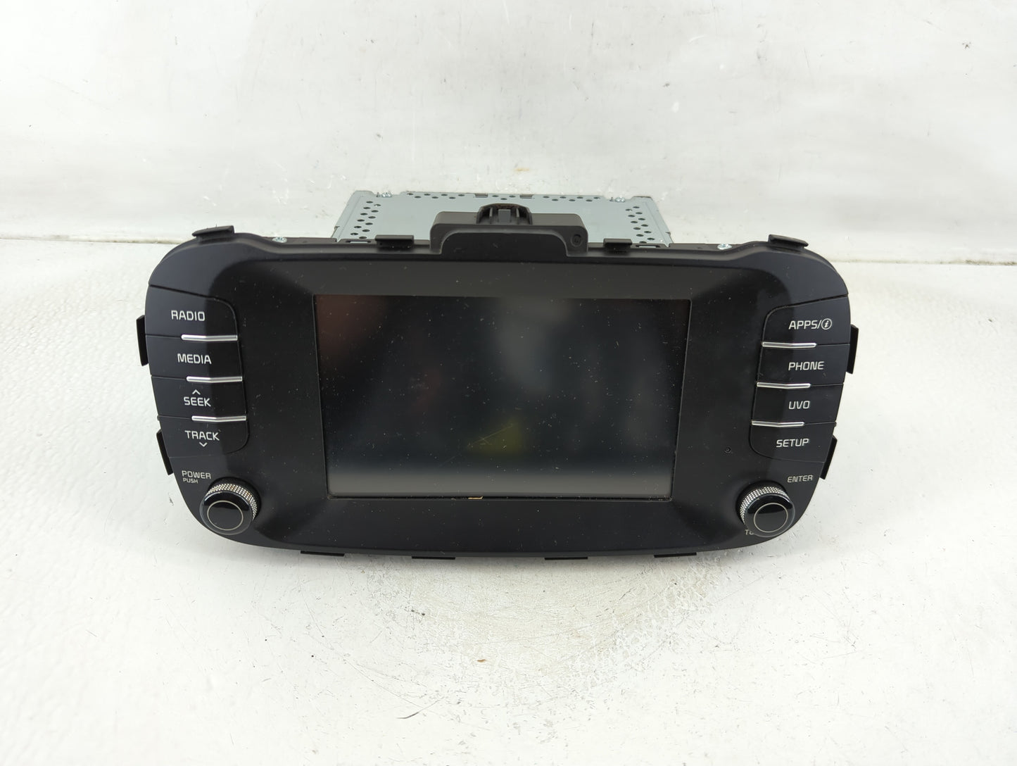 2017-2019 Kia Soul Radio AM FM Cd Player Receiver Replacement P/N:96160-B2310CA Fits Fits 2017 2018 2019 OEM Used Auto Parts