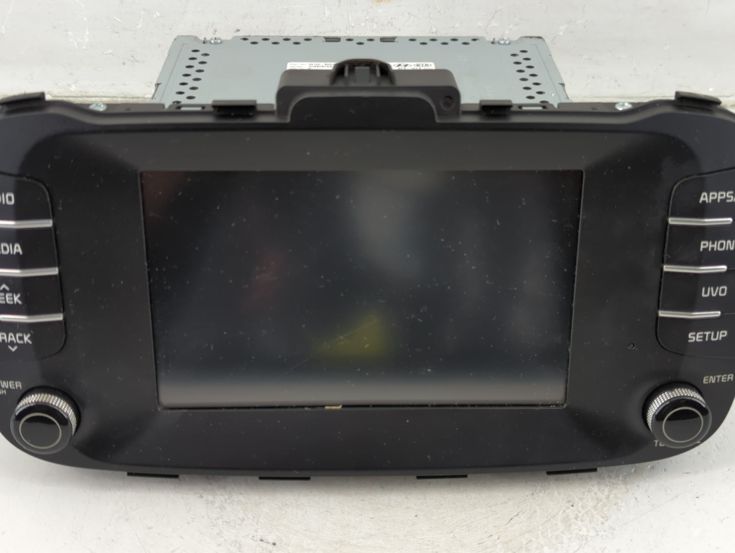 2017-2019 Kia Soul Radio AM FM Cd Player Receiver Replacement P/N:96160-B2310CA Fits Fits 2017 2018 2019 OEM Used Auto Parts
