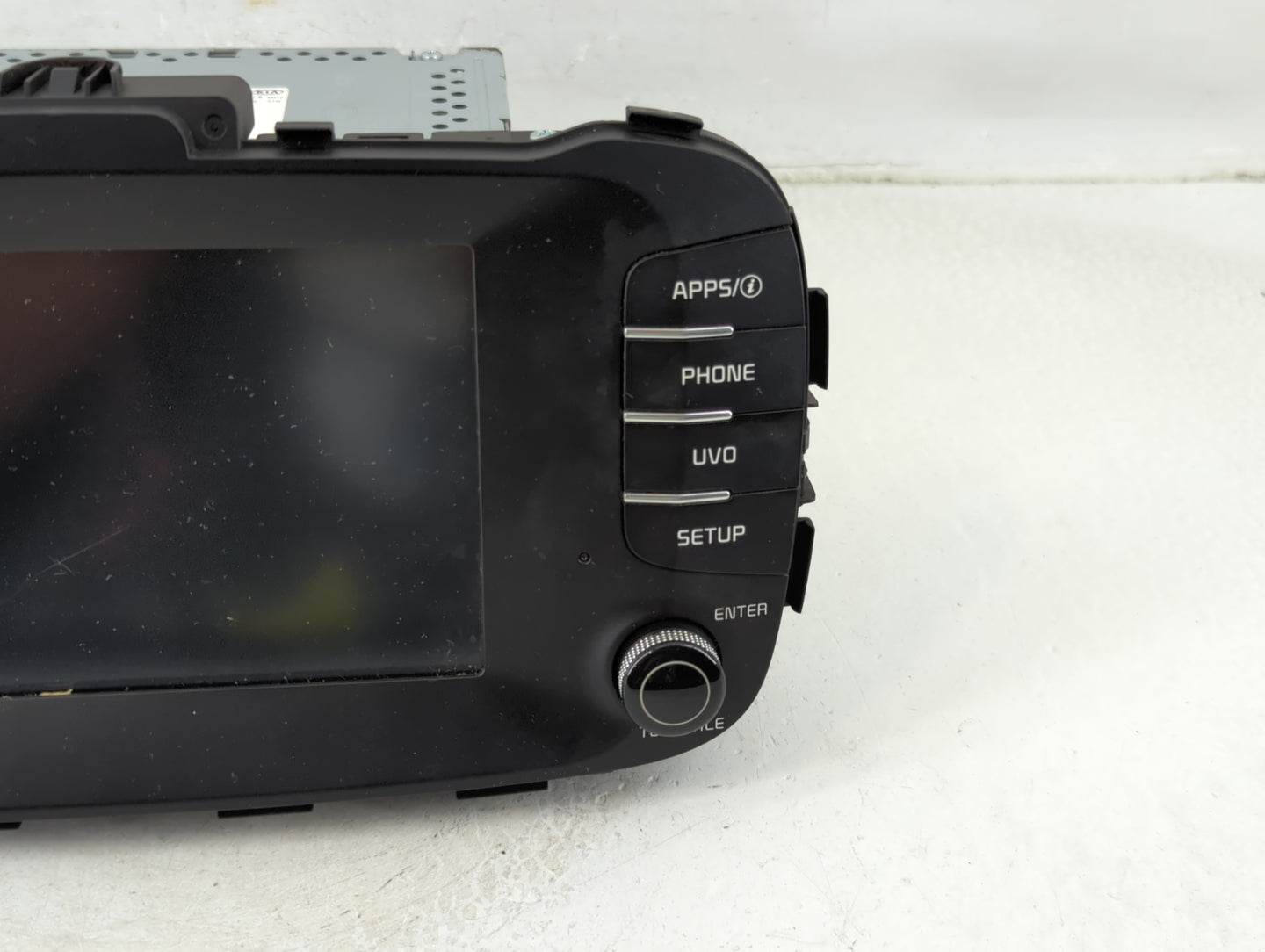 2017-2019 Kia Soul Radio AM FM Cd Player Receiver Replacement P/N:96160-B2310CA Fits Fits 2017 2018 2019 OEM Used Auto Parts
