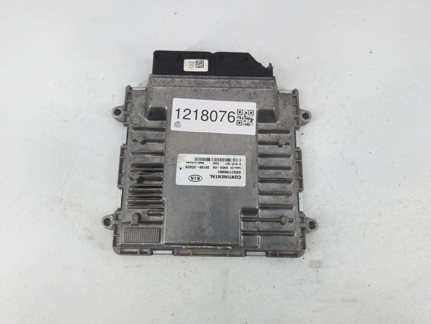 2019 Kia Soul PCM Engine Control Computer ECU ECM PCU OEM P/N:39199-2G028 Fits Fits 2020 OEM Used Auto Parts - Oemusedautopa