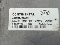 2019 Kia Soul PCM Engine Control Computer ECU ECM PCU OEM P/N:39199-2G028 Fits Fits 2020 OEM Used Auto Parts - Oemusedautopa