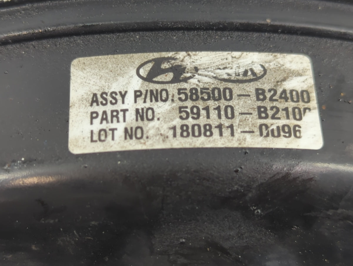 2017-2019 Kia Soul Power Brake Booster Oem 1220996 - Oemusedautoparts1.com