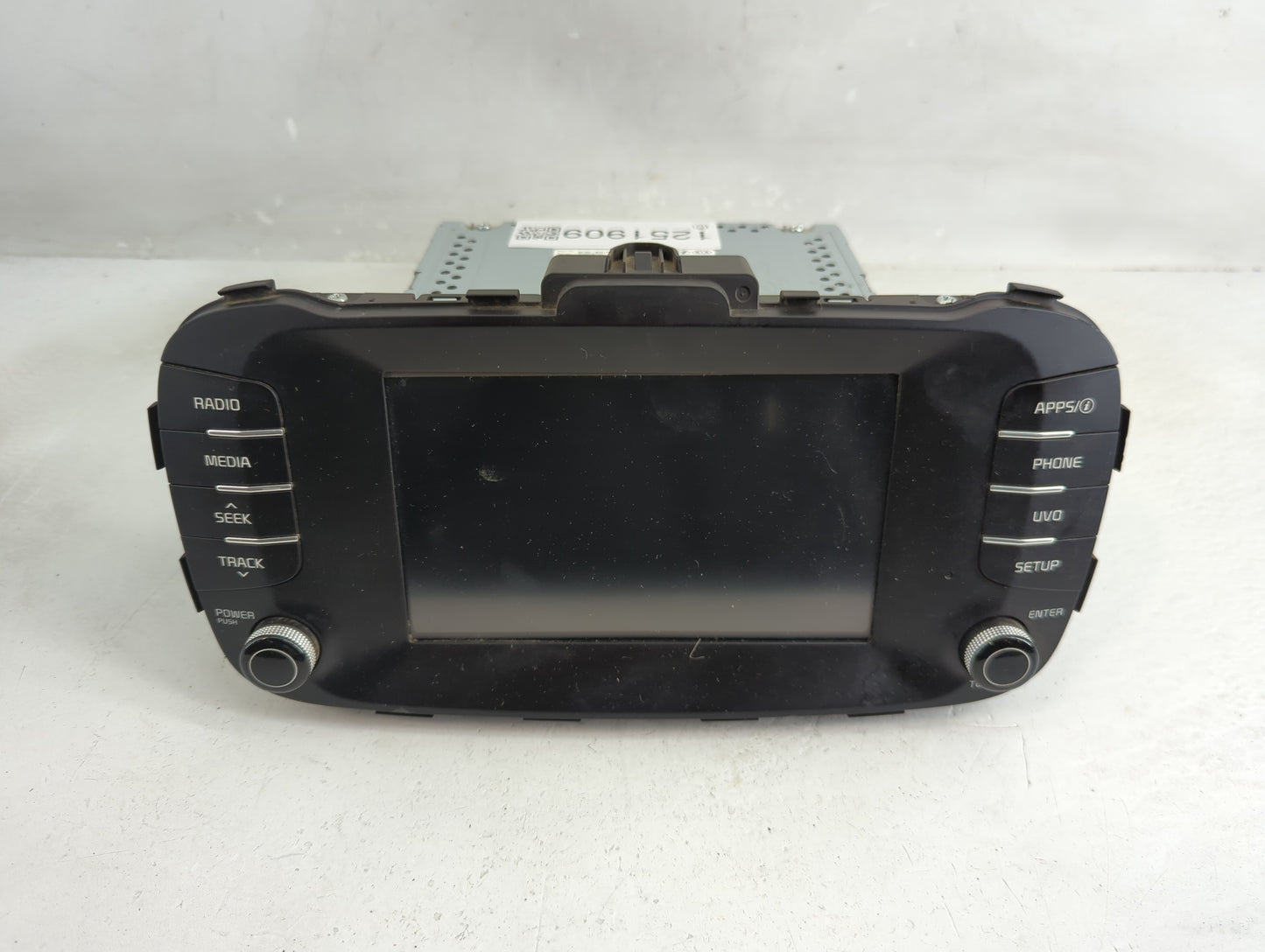 2017-2019 Kia Soul Radio AM FM Cd Player Receiver Replacement P/N:96160-B2310CA Fits Fits 2017 2018 2019 OEM Used Auto Parts