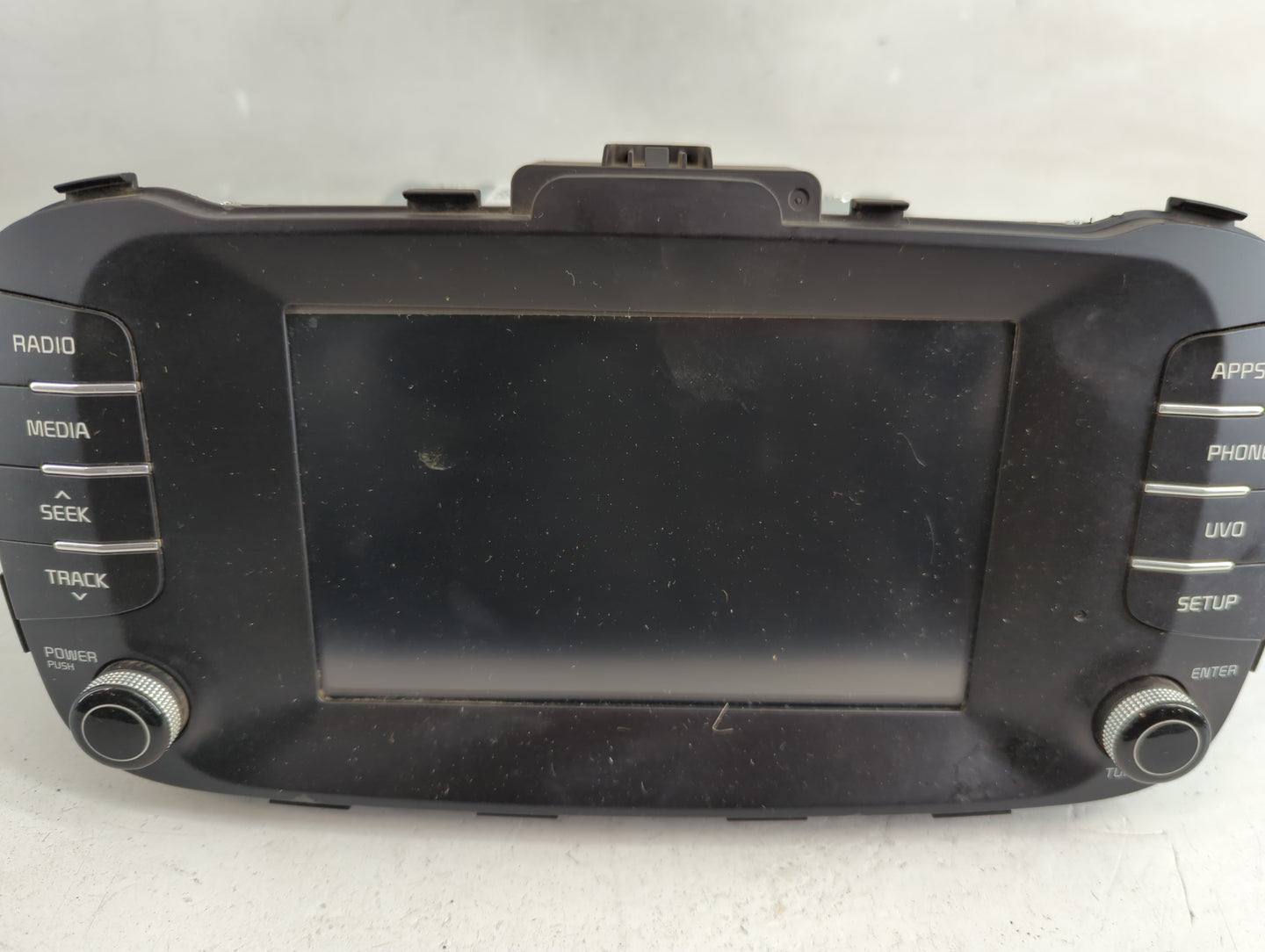 2017-2019 Kia Soul Radio AM FM Cd Player Receiver Replacement P/N:96160-B2310CA Fits Fits 2017 2018 2019 OEM Used Auto Parts