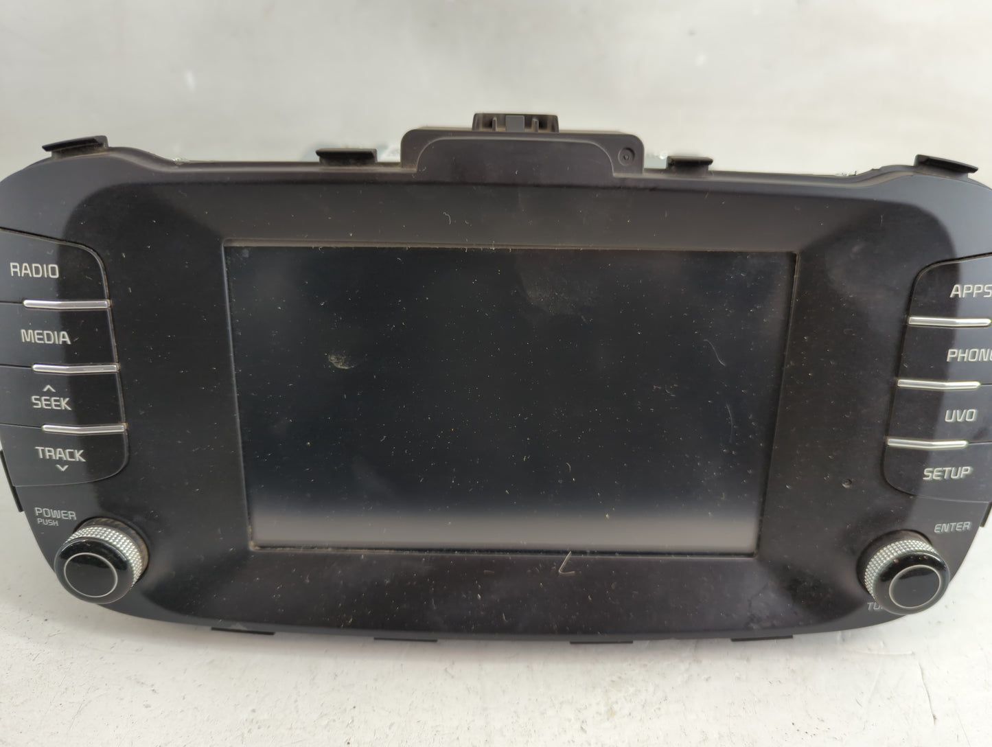 2017-2019 Kia Soul Radio AM FM Cd Player Receiver Replacement P/N:96160-B2310CA Fits Fits 2017 2018 2019 OEM Used Auto Parts