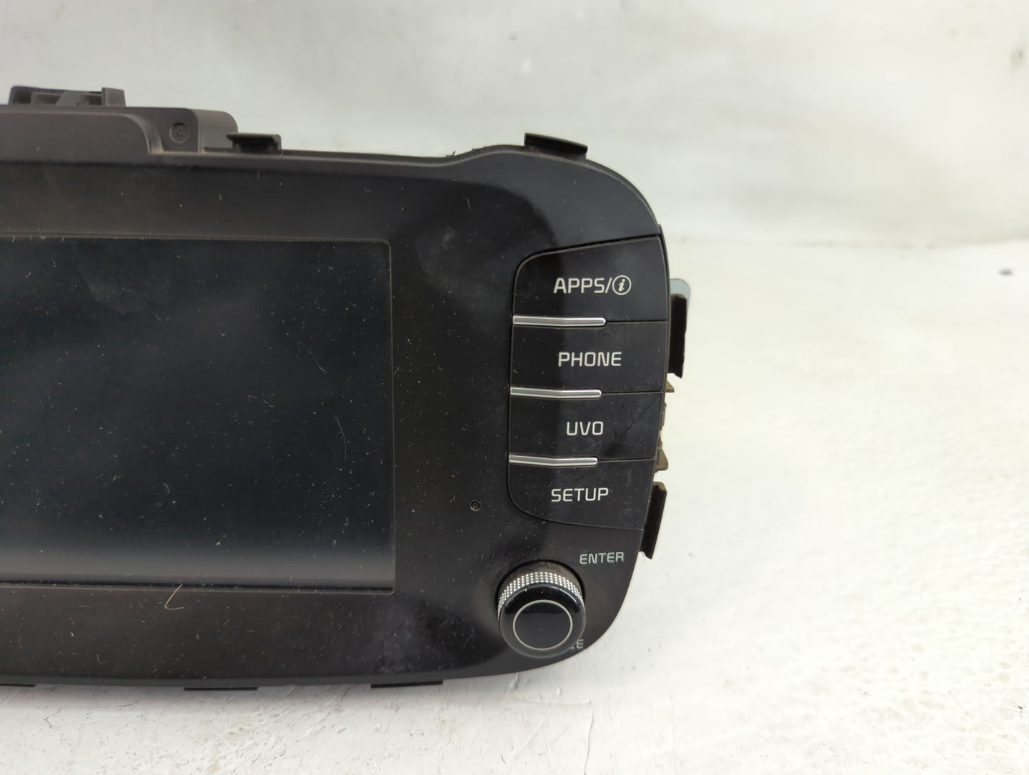 2017-2019 Kia Soul Radio AM FM Cd Player Receiver Replacement P/N:96160-B2310CA Fits Fits 2017 2018 2019 OEM Used Auto Parts